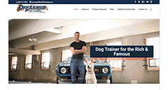 Desktop Screenshot of celebritydogtrainers.com